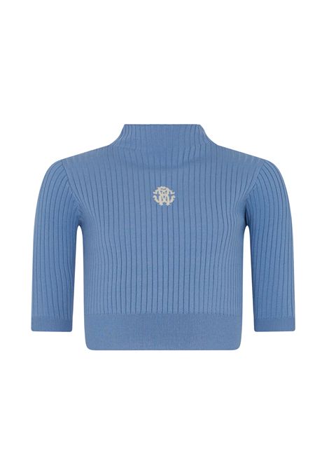 Pull collo alto ROBERTO CAVALLI KIDS | CGA26101MAG6BLUE L.BOY